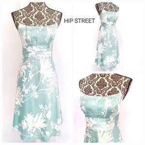 ANN TAYLOR Spaghetti Strap High Waist Floral Cotton Dress 2